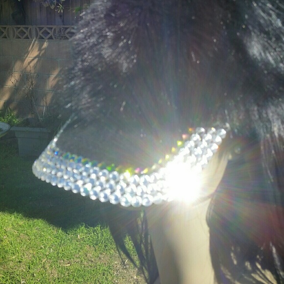 Swarovski, Bling Hats, Bridal Hats, Halloween Hats, Fourth of July, BCBG AZRIA
